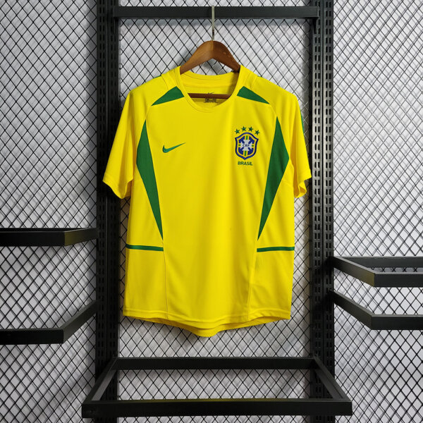 Camiseta Retro Brasil 2002