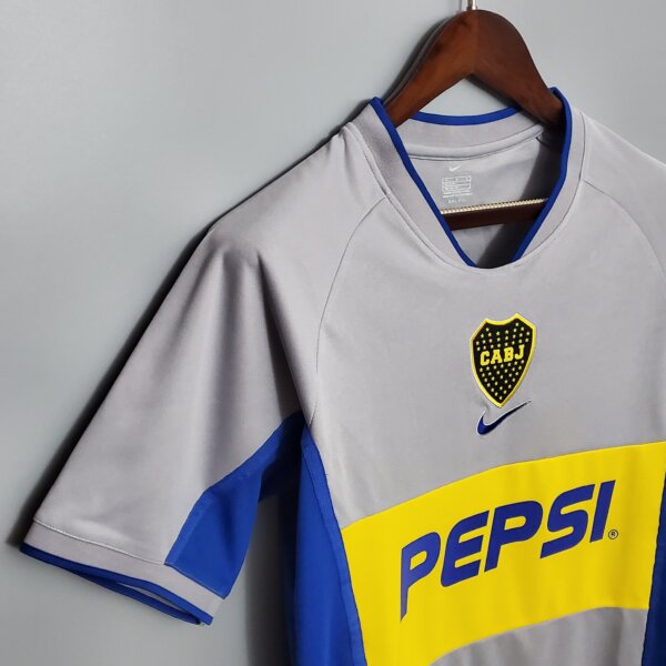 Camiseta Retro Boca Juniors 2002 tercera - Image 3