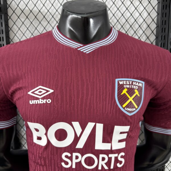 Camiseta West Ham 2025-26 titular - Image 3